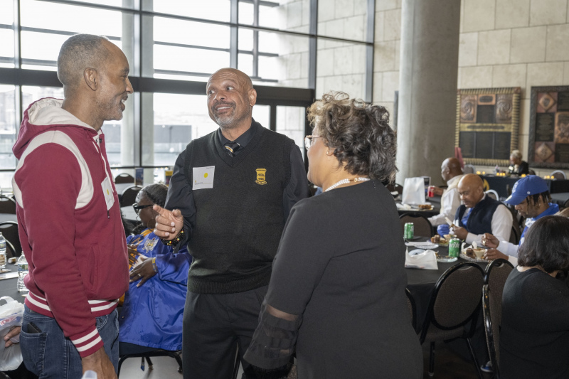 Divine 9 at Freedom Center at the National Underground Railroad Freedom Center on Tuesday. March 24, 2026. Photos by Joseph Fuqua II