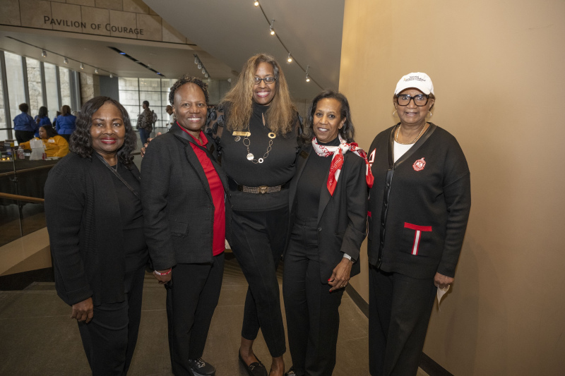 Divine 9 at Freedom Center at the National Underground Railroad Freedom Center on Tuesday. March 24, 2026. Photos by Joseph Fuqua II