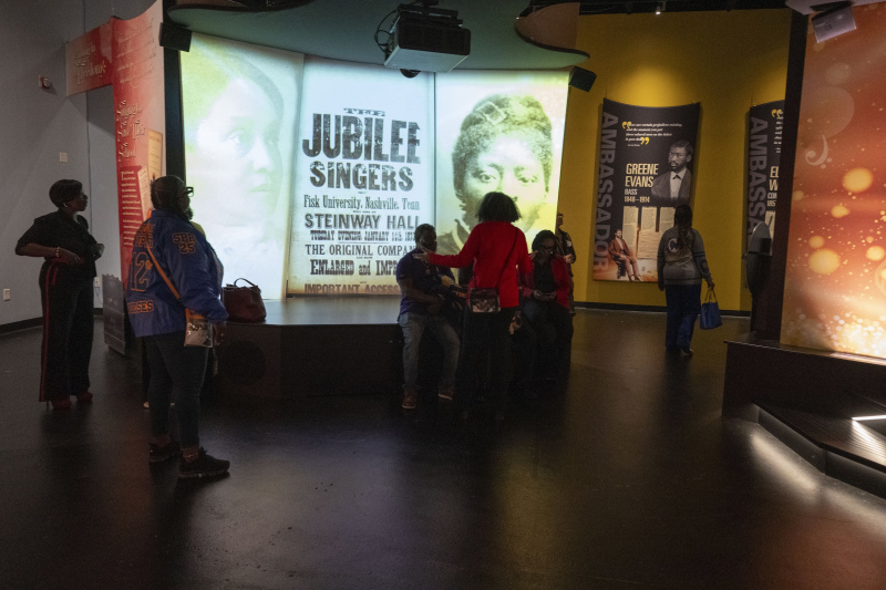 Divine 9 at Freedom Center at the National Underground Railroad Freedom Center on Tuesday. March 24, 2026. Photos by Joseph Fuqua II