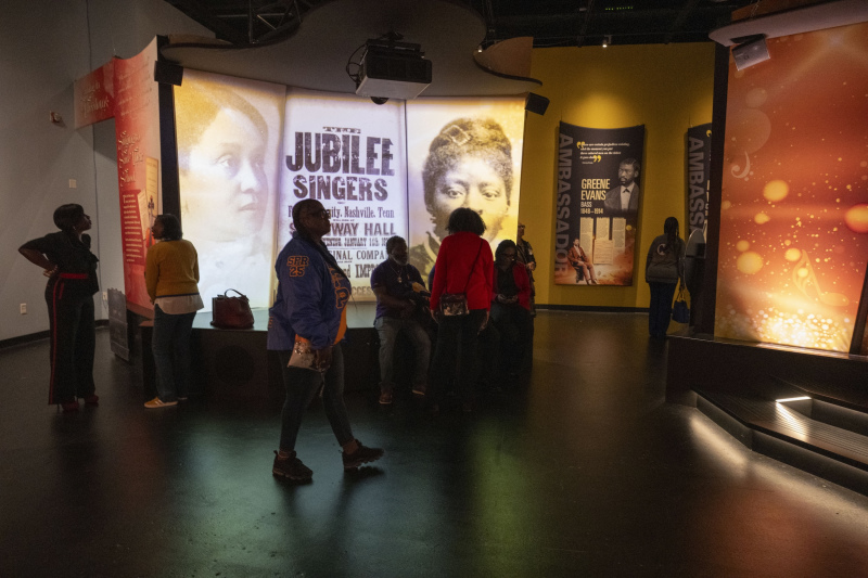 Divine 9 at Freedom Center at the National Underground Railroad Freedom Center on Tuesday. March 24, 2026. Photos by Joseph Fuqua II