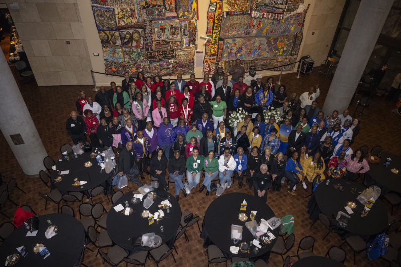 Divine 9 at Freedom Center at the National Underground Railroad Freedom Center on Tuesday. March 24, 2026. Photos by Joseph Fuqua II