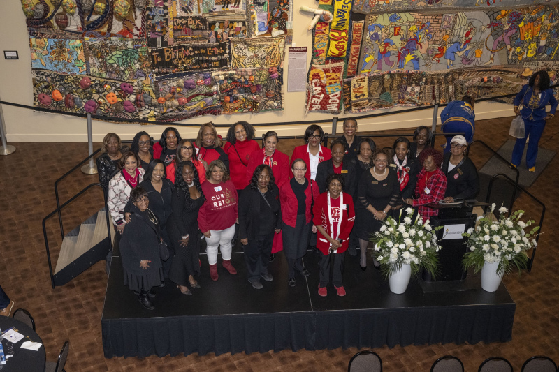 Divine 9 at Freedom Center at the National Underground Railroad Freedom Center on Tuesday. March 24, 2026. Photos by Joseph Fuqua II
