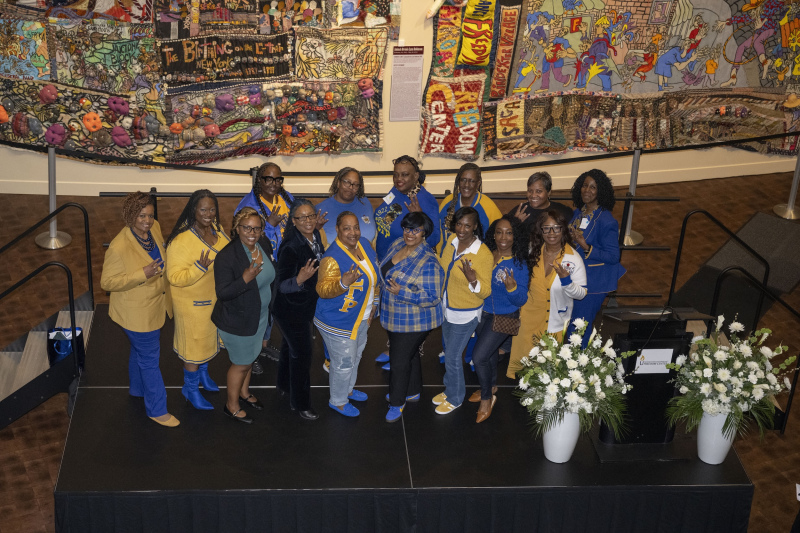 Divine 9 at Freedom Center at the National Underground Railroad Freedom Center on Tuesday. March 24, 2026. Photos by Joseph Fuqua II