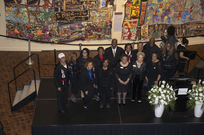 Divine 9 at Freedom Center at the National Underground Railroad Freedom Center on Tuesday. March 24, 2026. Photos by Joseph Fuqua II