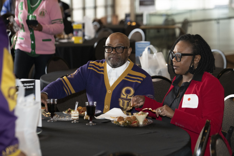 Divine 9 at Freedom Center at the National Underground Railroad Freedom Center on Tuesday. March 24, 2026. Photos by Joseph Fuqua II