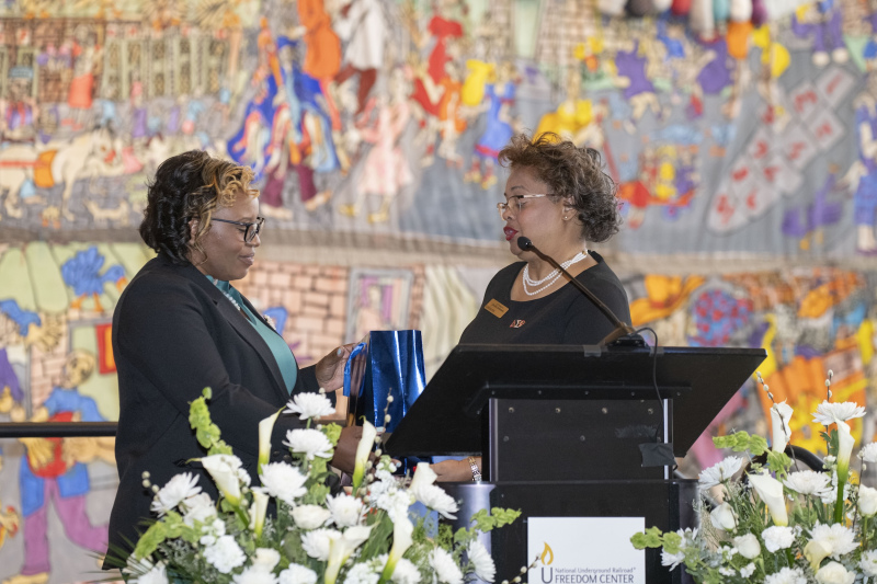 Divine 9 at Freedom Center at the National Underground Railroad Freedom Center on Tuesday. March 24, 2026. Photos by Joseph Fuqua II