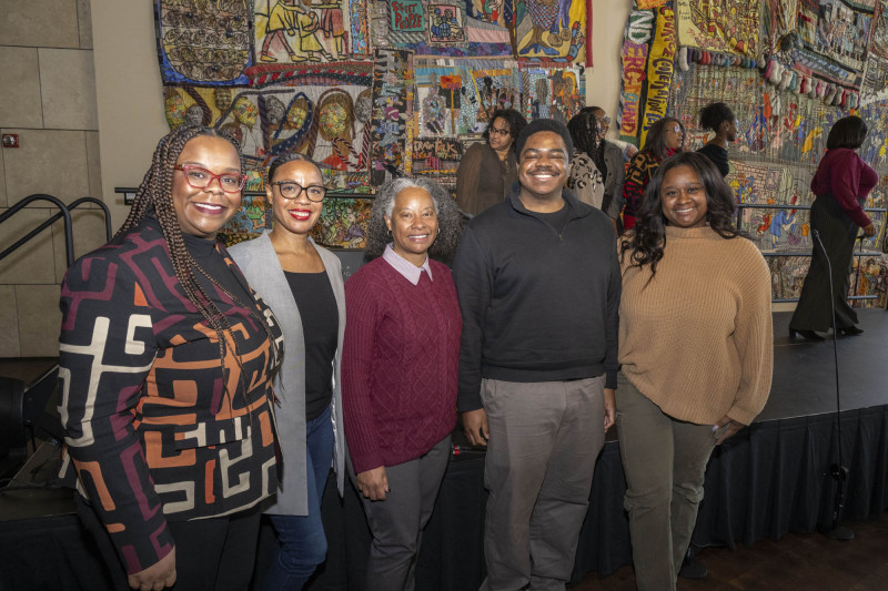21st annual King Legacy Celebration Mc Courtis Fuller, Woodrow “Woody” Keown, Jr, President & Chief Operating Officer, Fisk Jubilee Singers and Keynote speaker Kahlil Greene shown here during MLK Day breakfast 21st annual King Legacy Celebration at the National Underground Railroad Freedom Center Monday January 19, 2026. Photos by Joseph Fuqua II