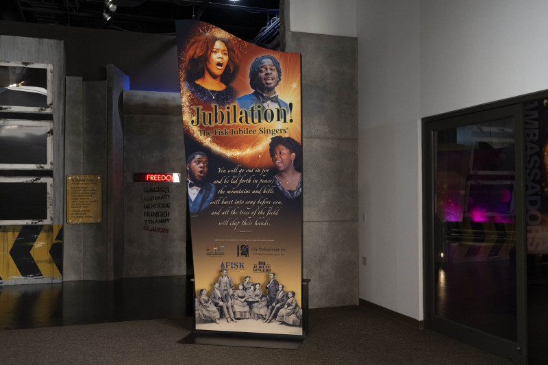 People checkout the Jubilation! exhibit, Home ownership symposium with Union Savings and Guardian Savings Bank, Hoxworth Blood Drive, Service Fair during the 21st annual King Legacy Celebration at the National Underground Railroad Freedom Center Monday January 19, 2026. Photos by Joseph Fuqua II