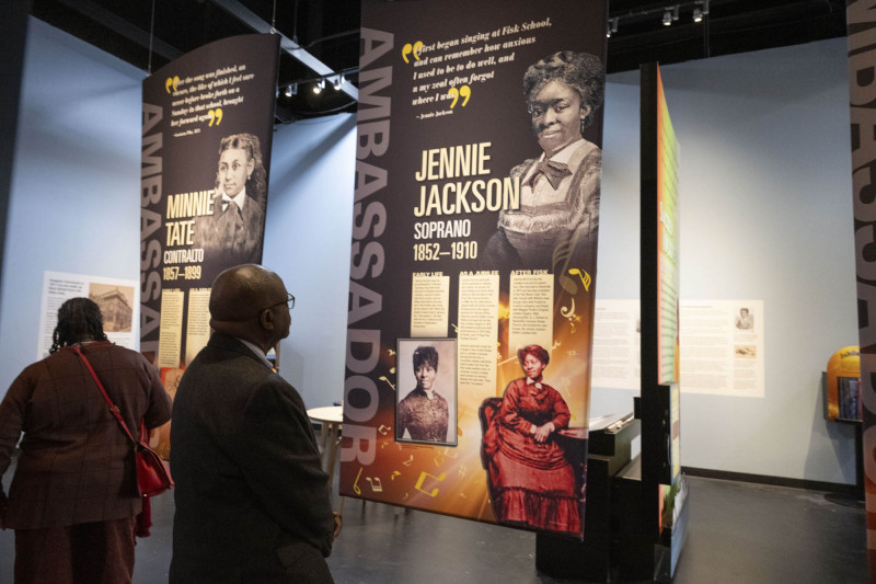 People checkout the Jubilation! exhibit, Home ownership symposium with Union Savings and Guardian Savings Bank, Hoxworth Blood Drive, Service Fair during the 21st annual King Legacy Celebration at the National Underground Railroad Freedom Center Monday January 19, 2026. Photos by Joseph Fuqua II