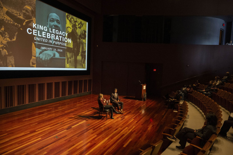 People checkout and enjoyed the Jubilation! exhibit, Home ownership symposium with Union Savings and Guardian Savings Bank, Hoxworth Blood Drive, Service Fair during the 21st annual King Legacy Celebration, Dr. Megan Gerhardt and Kahlil Greene discussion, Trudy Gaba discussion in the Harriet TubmanTheater, and In This Place” exhibit during MLK Day Celebration in the Harriet Tubman Theater at the National Underground Railroad Freedom Center Monday January 19, 2026. Photos by Joseph Fuqua II