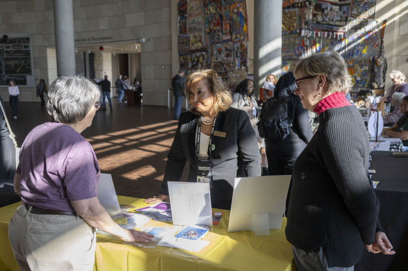 People checkout and enjoyed the Jubilation! exhibit, Home ownership symposium with Union Savings and Guardian Savings Bank, Hoxworth Blood Drive, Service Fair during the 21st annual King Legacy Celebration, Dr. Megan Gerhardt and Kahlil Greene discussion, Trudy Gaba discussion in the Harriet TubmanTheater, and In This Place” exhibit during MLK Day Celebration in the Harriet Tubman Theater at the National Underground Railroad Freedom Center Monday January 19, 2026. Photos by Joseph Fuqua II