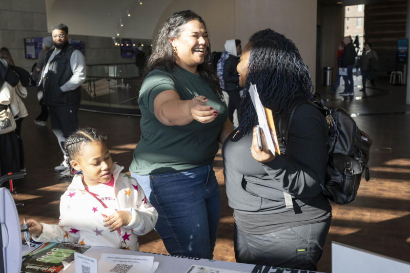 People checkout and enjoyed the Jubilation! exhibit, Home ownership symposium with Union Savings and Guardian Savings Bank, Hoxworth Blood Drive, Service Fair during the 21st annual King Legacy Celebration, Dr. Megan Gerhardt and Kahlil Greene discussion, Trudy Gaba discussion in the Harriet TubmanTheater, and In This Place” exhibit during MLK Day Celebration in the Harriet Tubman Theater at the National Underground Railroad Freedom Center Monday January 19, 2026. Photos by Joseph Fuqua II