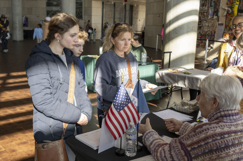 People checkout and enjoyed the Jubilation! exhibit, Home ownership symposium with Union Savings and Guardian Savings Bank, Hoxworth Blood Drive, Service Fair during the 21st annual King Legacy Celebration, Dr. Megan Gerhardt and Kahlil Greene discussion, Trudy Gaba discussion in the Harriet TubmanTheater, and In This Place” exhibit during MLK Day Celebration in the Harriet Tubman Theater at the National Underground Railroad Freedom Center Monday January 19, 2026. Photos by Joseph Fuqua II