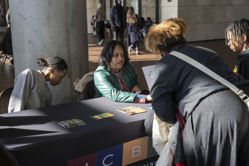 People checkout and enjoyed the Jubilation! exhibit, Home ownership symposium with Union Savings and Guardian Savings Bank, Hoxworth Blood Drive, Service Fair during the 21st annual King Legacy Celebration, Dr. Megan Gerhardt and Kahlil Greene discussion, Trudy Gaba discussion in the Harriet TubmanTheater, and In This Place” exhibit during MLK Day Celebration in the Harriet Tubman Theater at the National Underground Railroad Freedom Center Monday January 19, 2026. Photos by Joseph Fuqua II