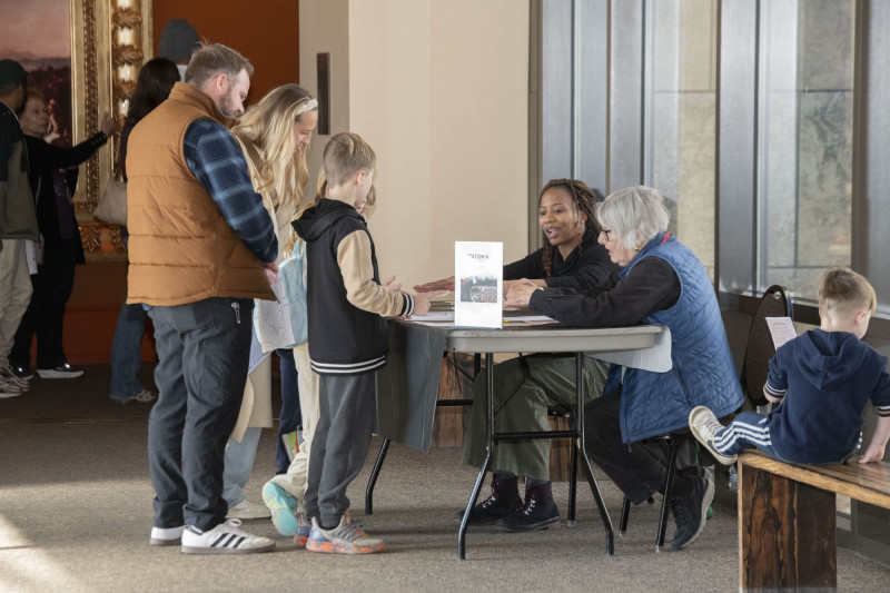 People checkout and enjoyed the Jubilation! exhibit, Home ownership symposium with Union Savings and Guardian Savings Bank, Hoxworth Blood Drive, Service Fair during the 21st annual King Legacy Celebration, Dr. Megan Gerhardt and Kahlil Greene discussion, Trudy Gaba discussion in the Harriet TubmanTheater, and In This Place” exhibit during MLK Day Celebration in the Harriet Tubman Theater at the National Underground Railroad Freedom Center Monday January 19, 2026. Photos by Joseph Fuqua II