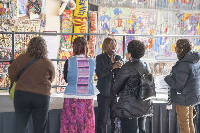 People checkout and enjoyed the Jubilation! exhibit, Home ownership symposium with Union Savings and Guardian Savings Bank, Hoxworth Blood Drive, Service Fair during the 21st annual King Legacy Celebration, Dr. Megan Gerhardt and Kahlil Greene discussion, Trudy Gaba discussion in the Harriet TubmanTheater, and In This Place” exhibit during MLK Day Celebration in the Harriet Tubman Theater at the National Underground Railroad Freedom Center Monday January 19, 2026. Photos by Joseph Fuqua II