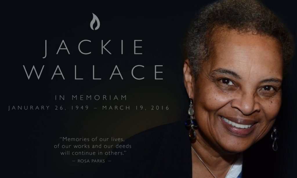 In Memoriam: Remembering & Celebrating the Life of Mrs. Jackie Wallace ...