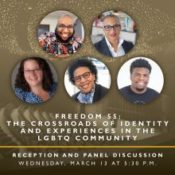 National Underground Railroad Freedom Center to Host Freedom 55: The Crossroads of Identity and Experiences in the LGBTQ Community - Press Release