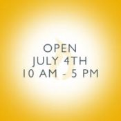 We Are Open on the Fourth of July