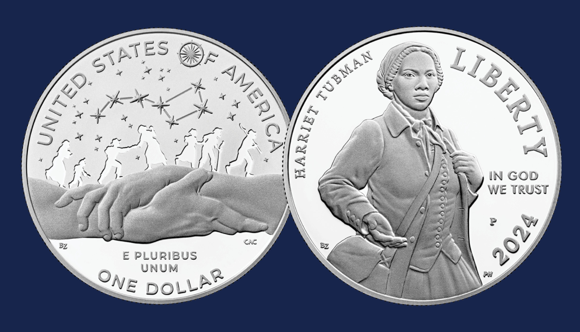 Harriet Tubman Commemorative Coin National Underground Railroad