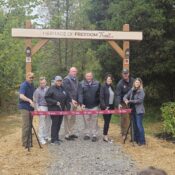 A Reflection: East Fork Lake Heritage of Freedom Trail Ribbon Cutting